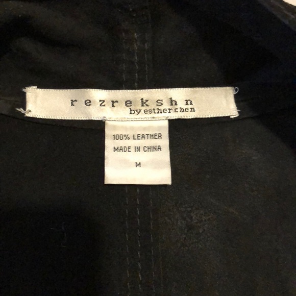 rezrekshn suede vest - Picture 4 of 4